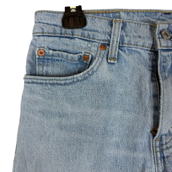 Levi's 512 Jeans Mens 29x29 Blue Denim Stretch Low-Rise Slim Taper Fit Zip Fly - Picture 6 of 15